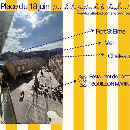 Casa Pantone -la 303 -2 - Place Du 18 Juin * Collioure