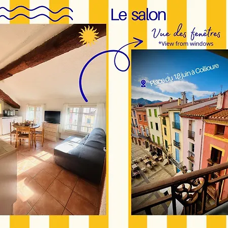2 Bedrooms, Heart Of Collioure, Place Du 18 Juin